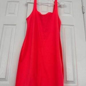 Straight MIDI Cotton Dress